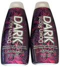Ed Hardy Black Bronzer Tanning Lotion - Rapid Dark DHA Formula, 10 oz, Pack of 2