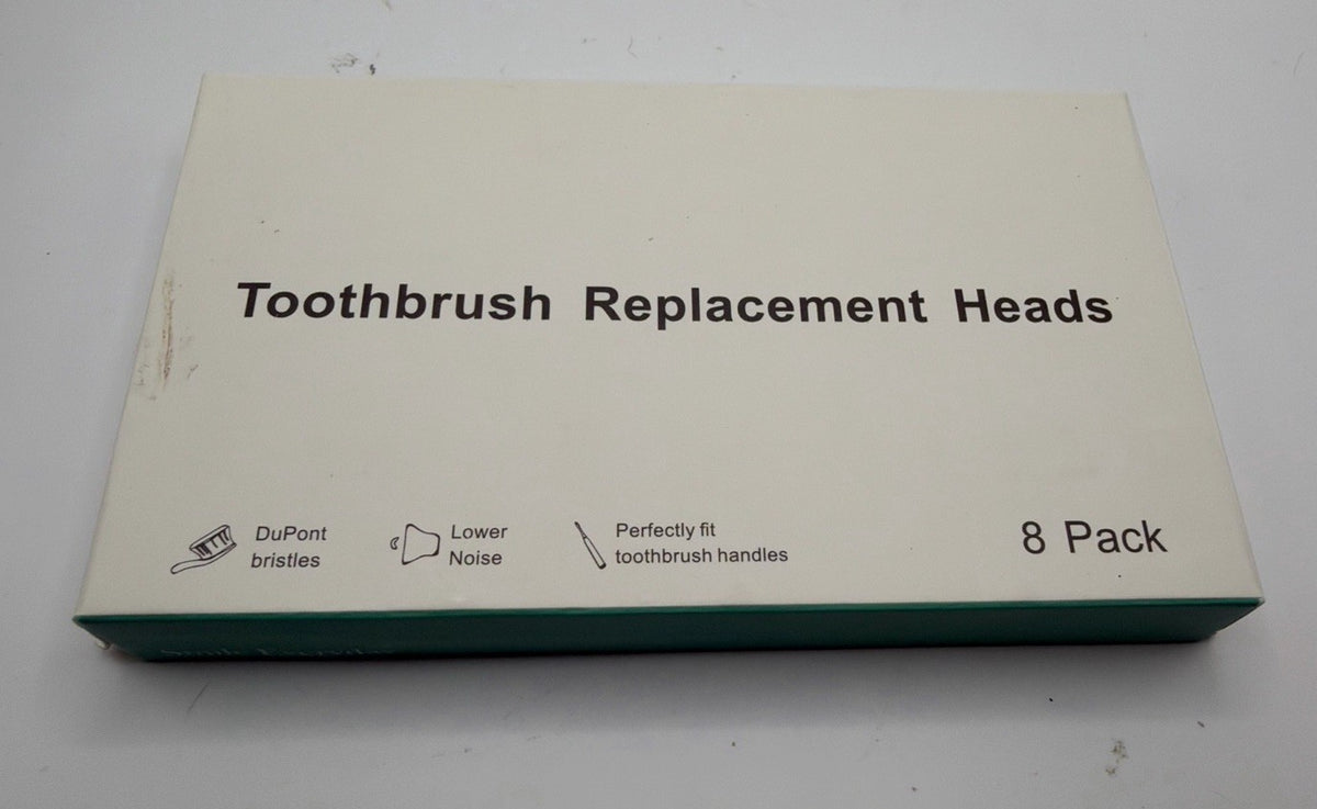 Philips Sonicare Replacement Toothbrush Heads 8-Pack - Compatible with Electric Models