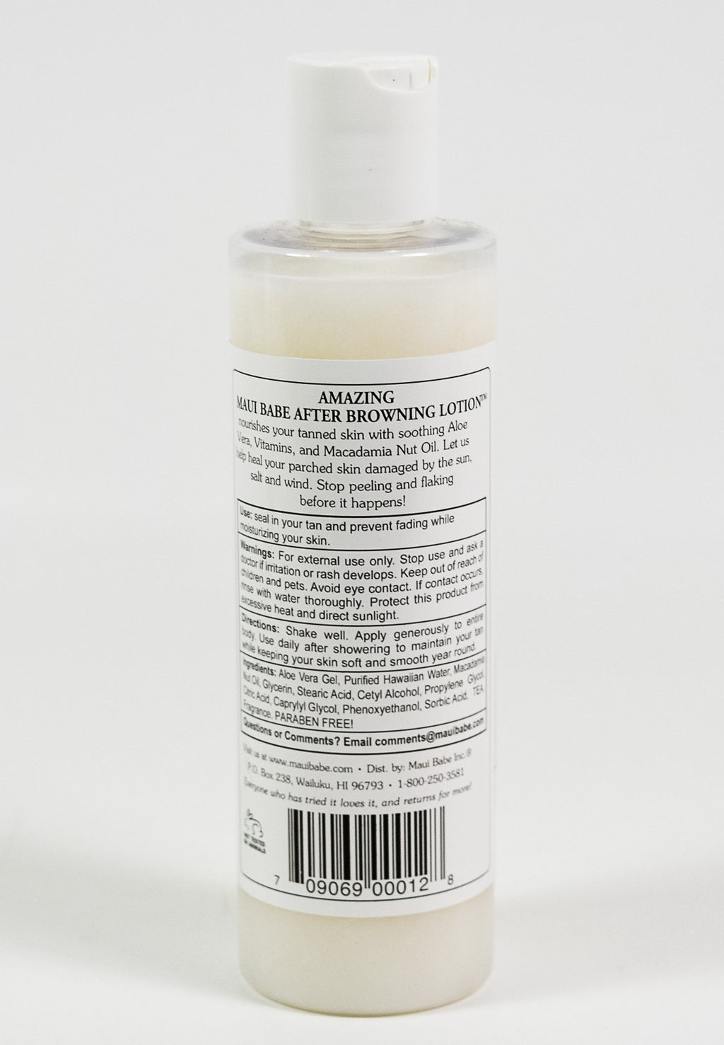 Maui Babe After Browning Lotion Tan Extender and Healer 8oz