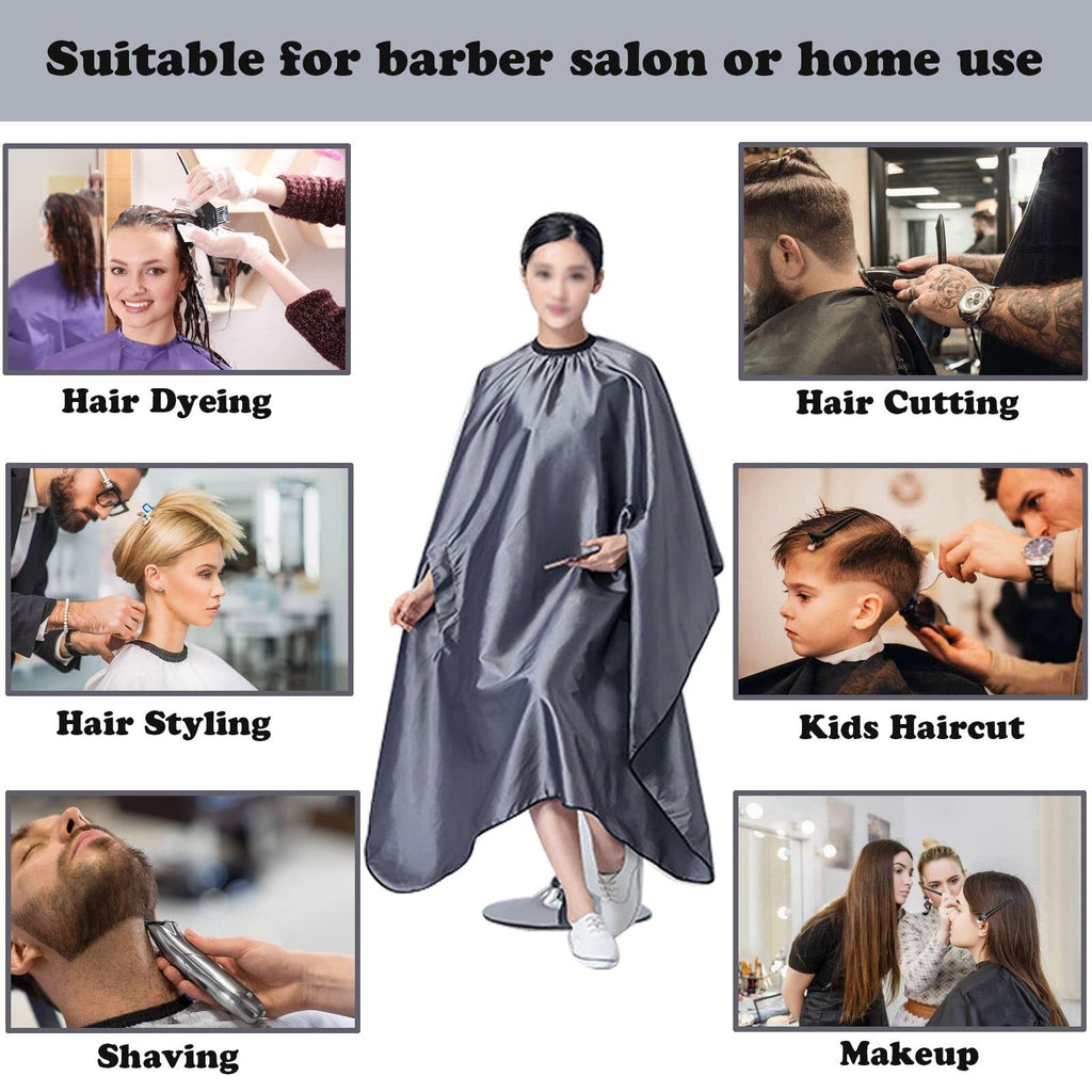 Waterproof Hair Cutting Cape with Hand Holes for Salons and Barbershops