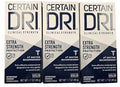 Certain Dri Extra Strength Antiperspirant Stick 1.7 oz 3 Pack