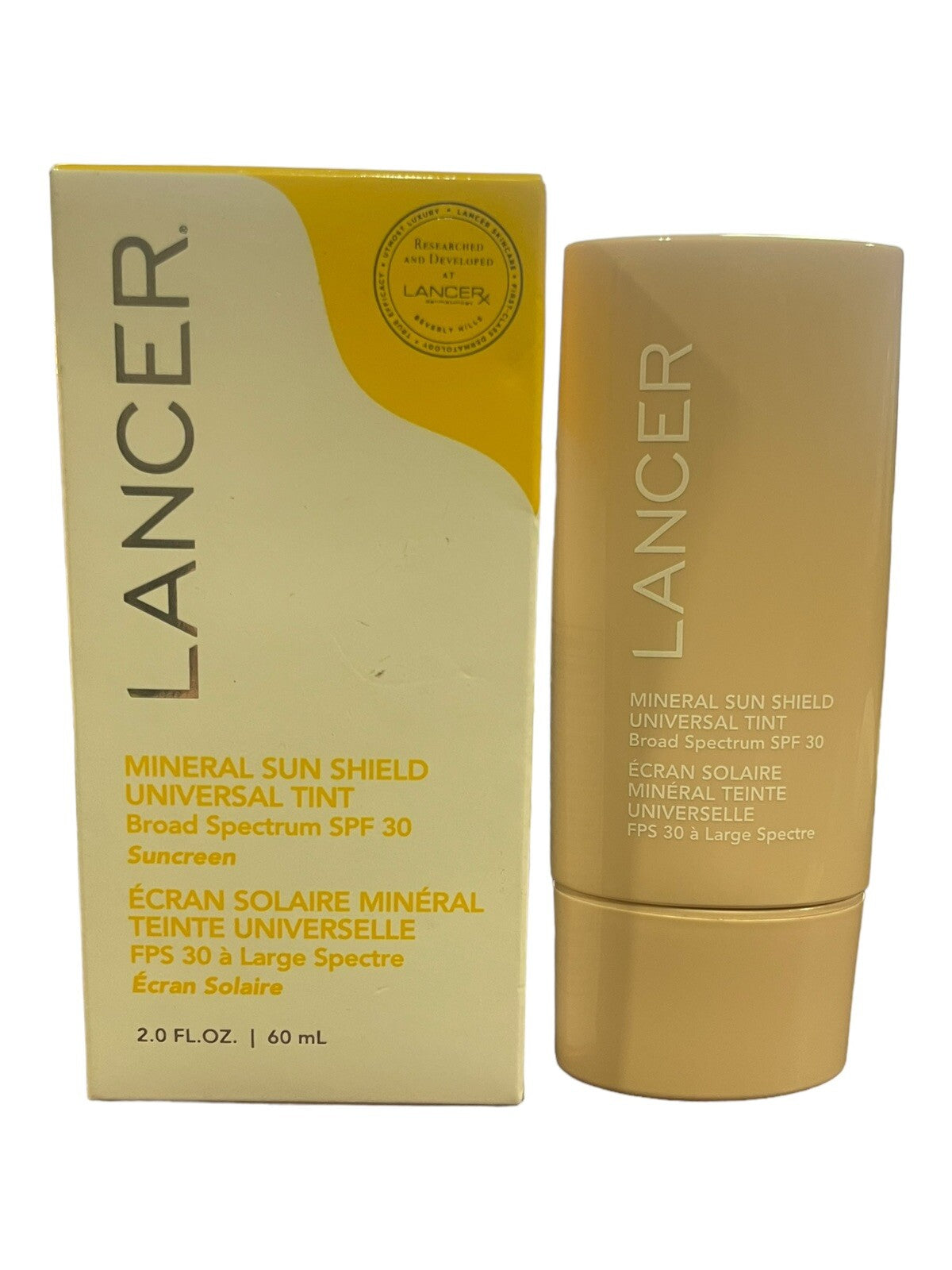 Mineral Sun Shield SPF 30 Sunscreen with Universal Tint - 2oz/60ml