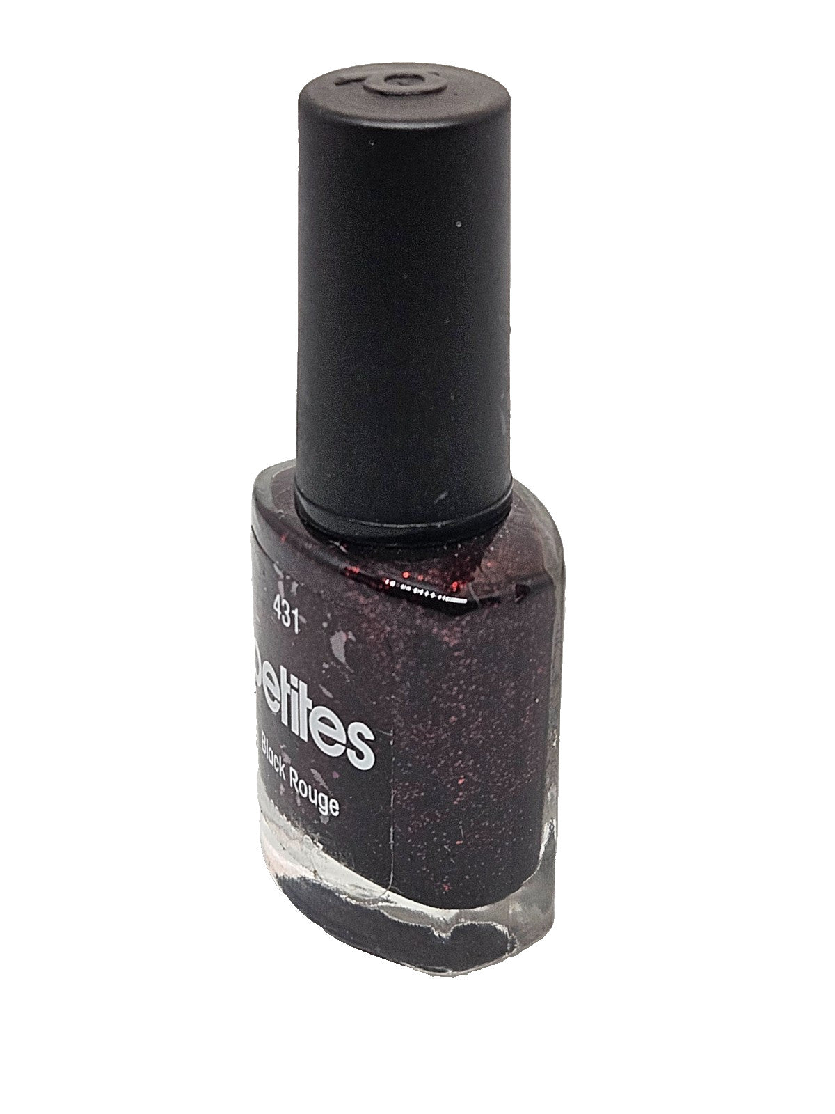 Petites Black Rouge Nail Polish - 0.25 Fl Oz, Unboxed