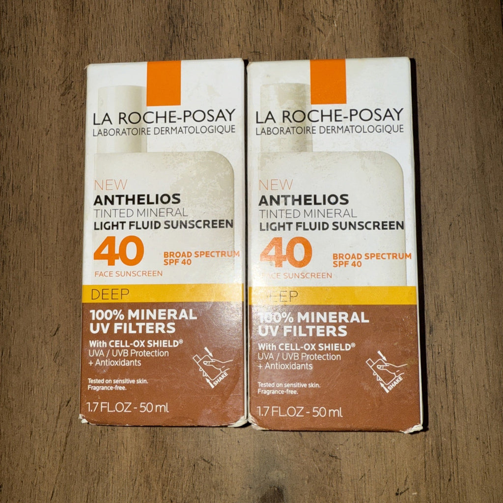 Mineral Tinted Sunscreen Light Fluid SPF 50 1.7 fl oz - 2 Pack