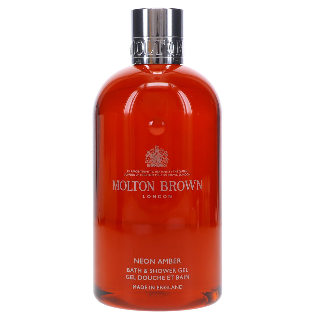 Neon Amber Bath & Shower Gel - 10 oz Moisturizing Body Cleanser