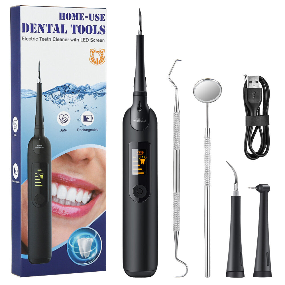Ultrasonic Electric Tooth Cleaner Dental Scaler Tartar & Plaque Remover