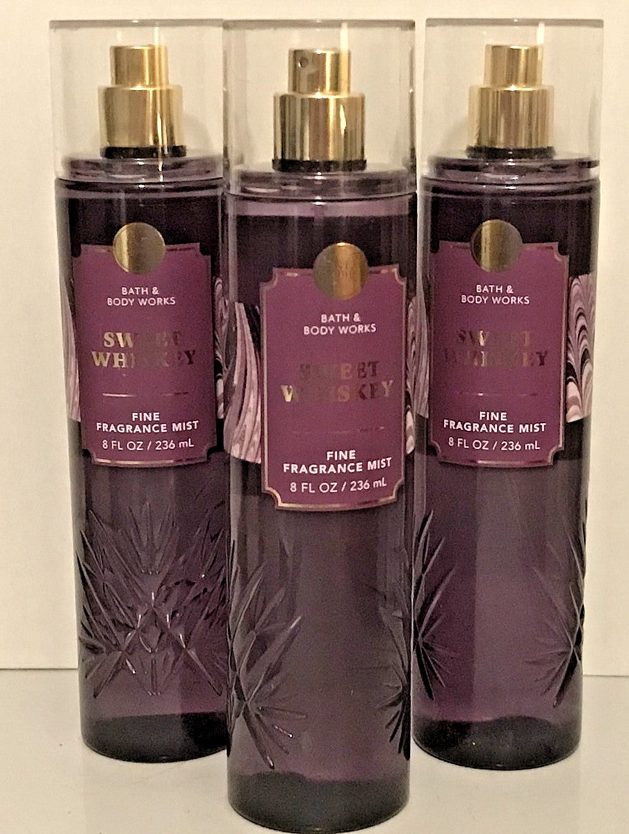 Sweet Whiskey Fragrance Mist Body Spray 8oz - Bath & Body Works