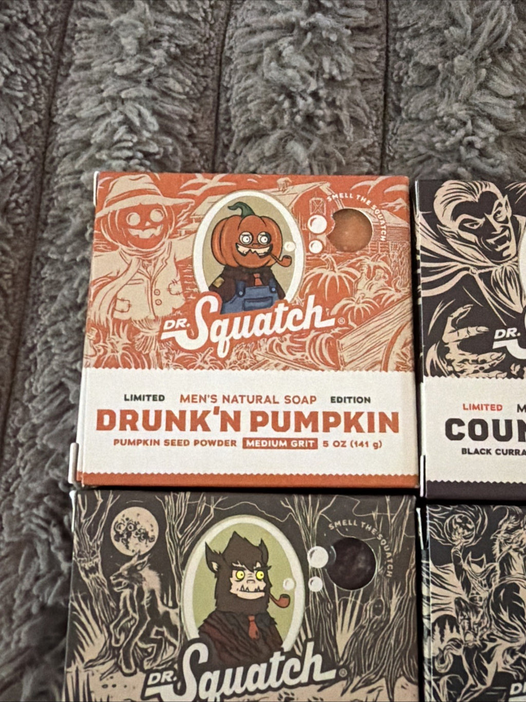 Limited Edition Halloween Body Soap Bundle - 4 Bars