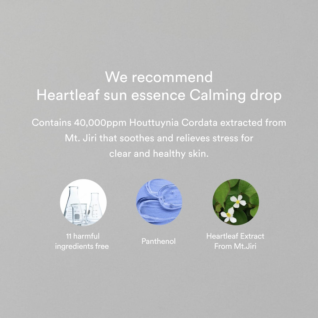 Abib Heartleaf Sun Essence SPF 50+ PA++++, Hydrating Sunscreen, 50ml