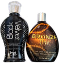 Black Velvet Sunless Tanning Lotion for Dark, Bronzed Skin - Anti-Orange Formula