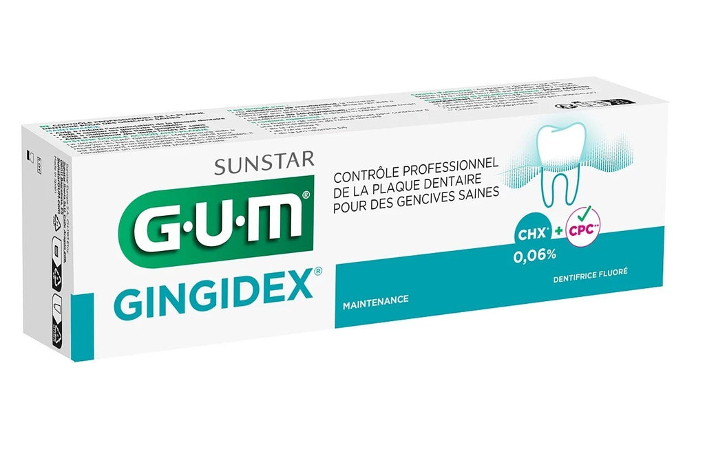 Gum Toothpaste for Sensitive Gums - 3 Pack 75ml with Anti-Plaque Formula