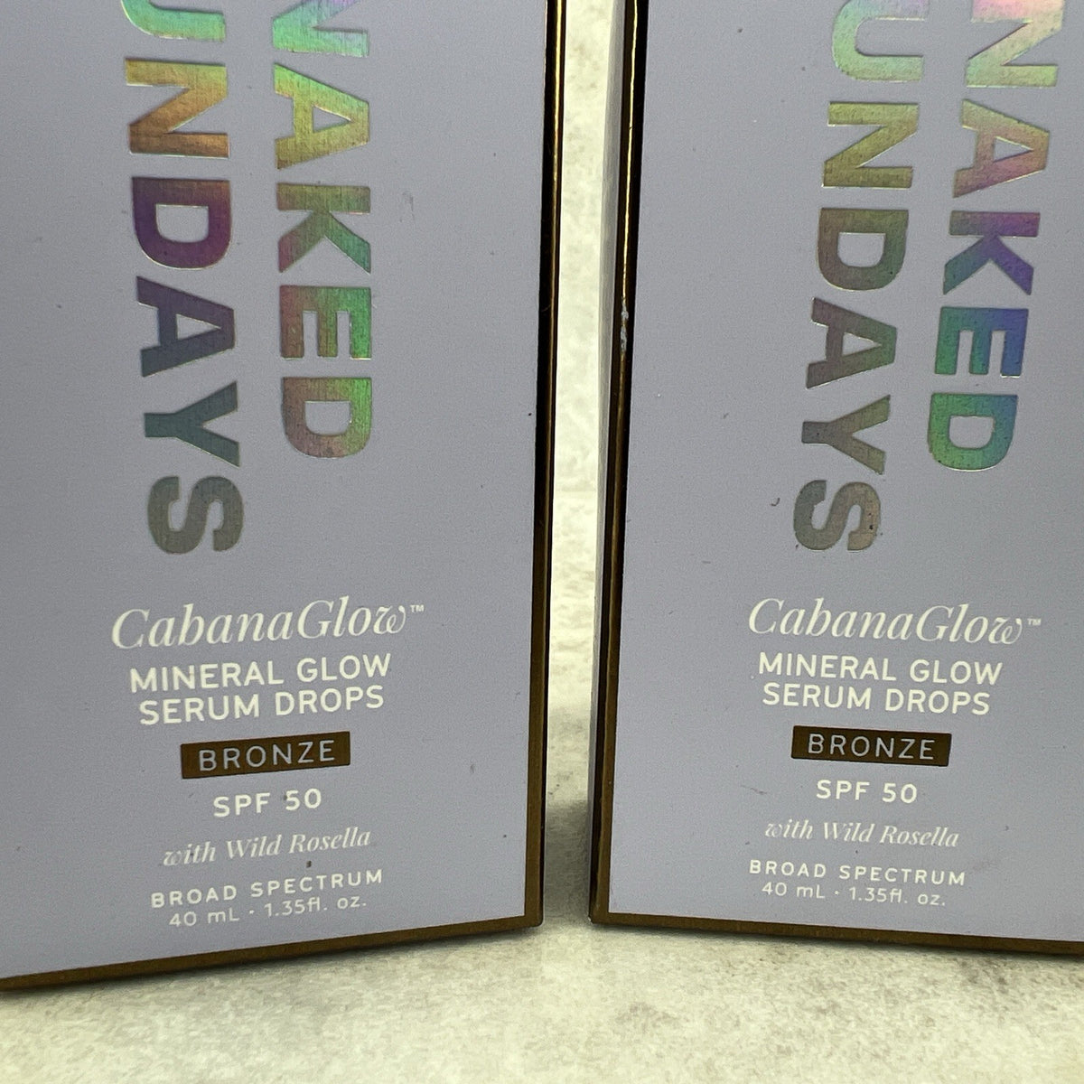 Mineral Glow Serum Drops - Bronze 2 Pack, Face & Body Skin Care