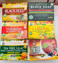 Organic Herbal Bar Soap Pack of 6 – Natural Vegan Skin Care