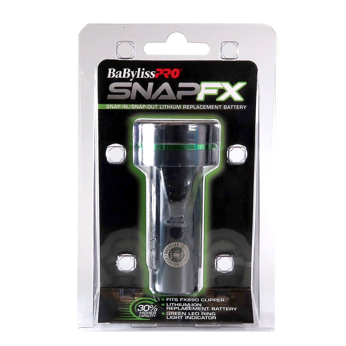 High Capacity Replacement Battery for BaBylissPRO FX890 Clippers – 2 Pack