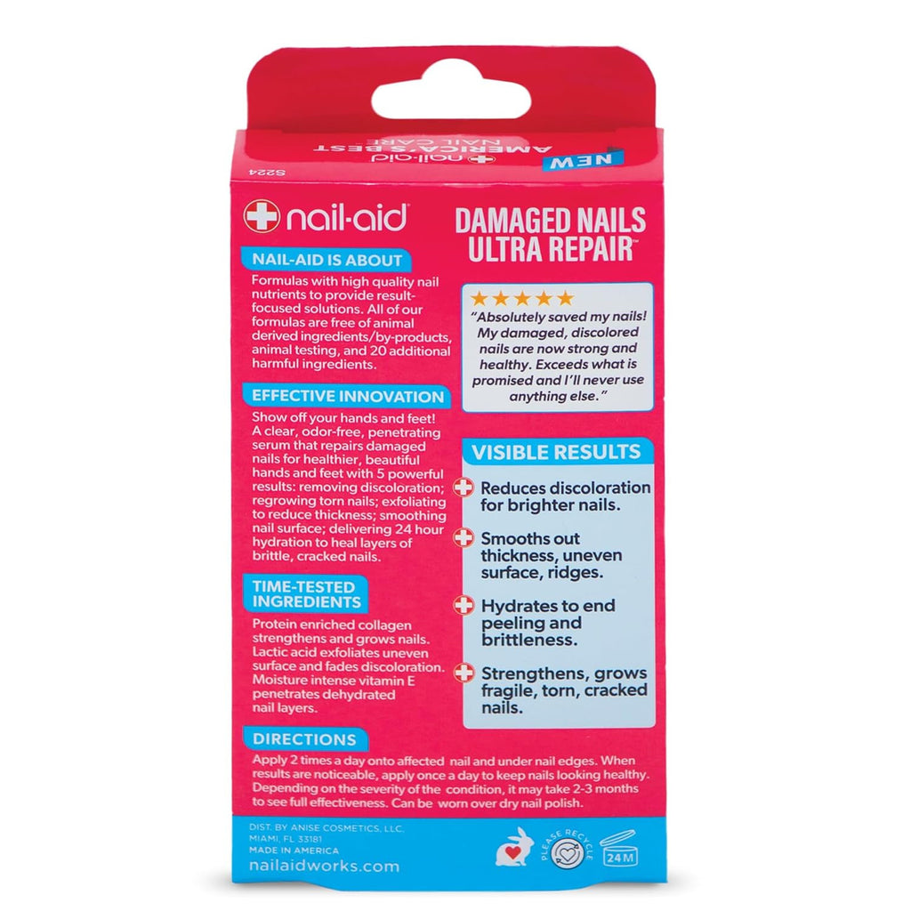 Nail Repair Gel for Damaged Nails - 5-in-1 Strengthening & Hydrating Treatment