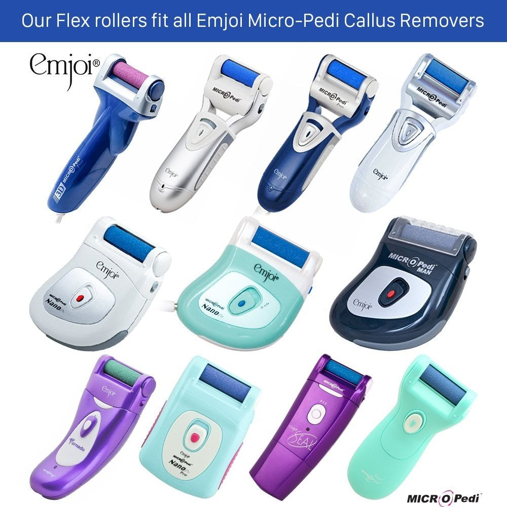 Callus Remover Electric Foot File with Rotating Roll for Hard Skin
