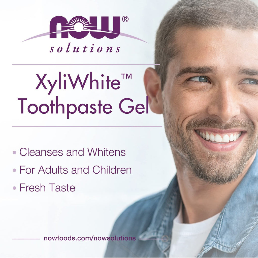 Fluoride-Free Toothpaste Gel with Xylitol 6.4oz Natural Fresh Flavor Vegan