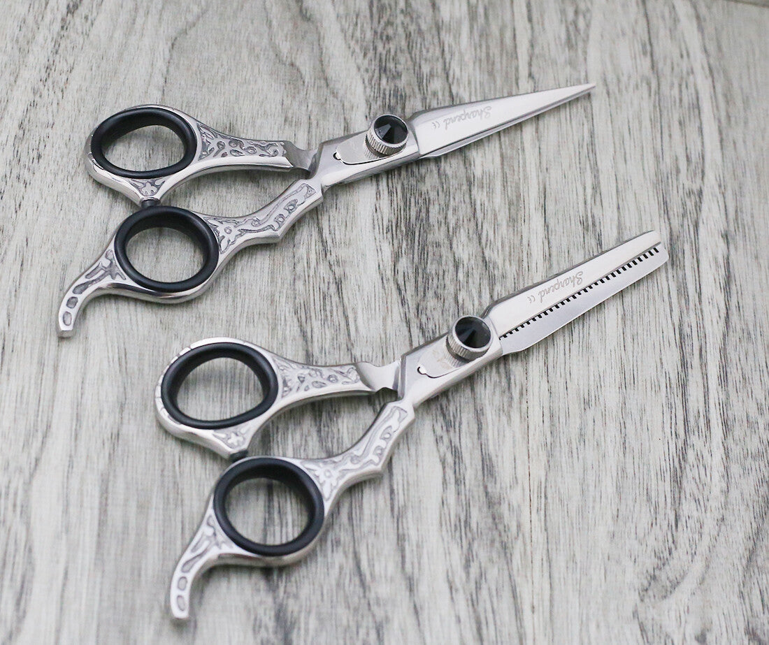 Professional Hairdressing Scissors Barber Salon Shears for Hair Cutting & Thinning