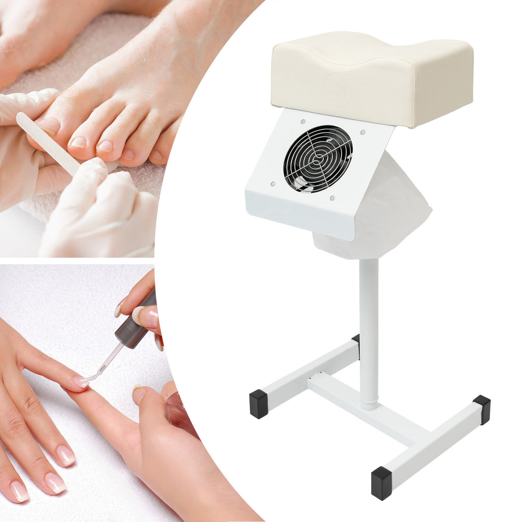 Adjustable Pedicure Stool with Vacuum Cleaner for Salon Footrest