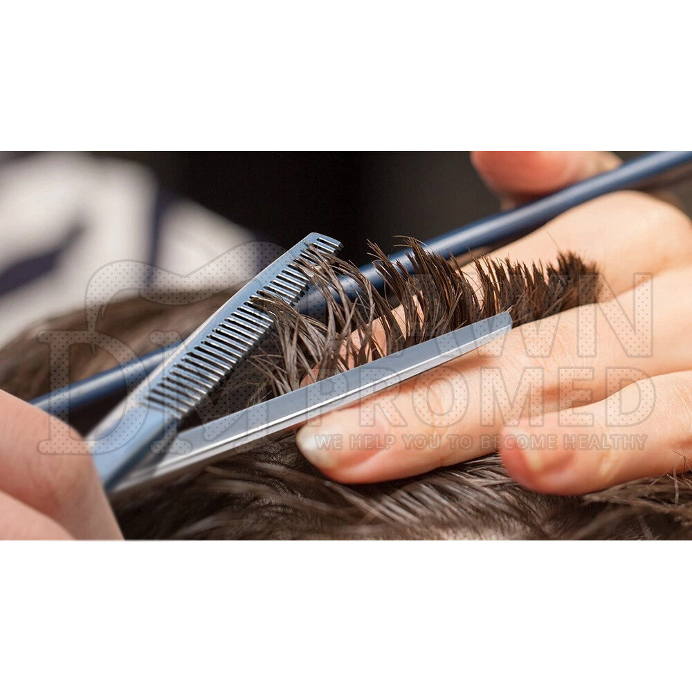Professional Hair Cutting Scissors Set 3 Pcs - Thinning & Grooming Shears 5.5 & 6.5 Inches