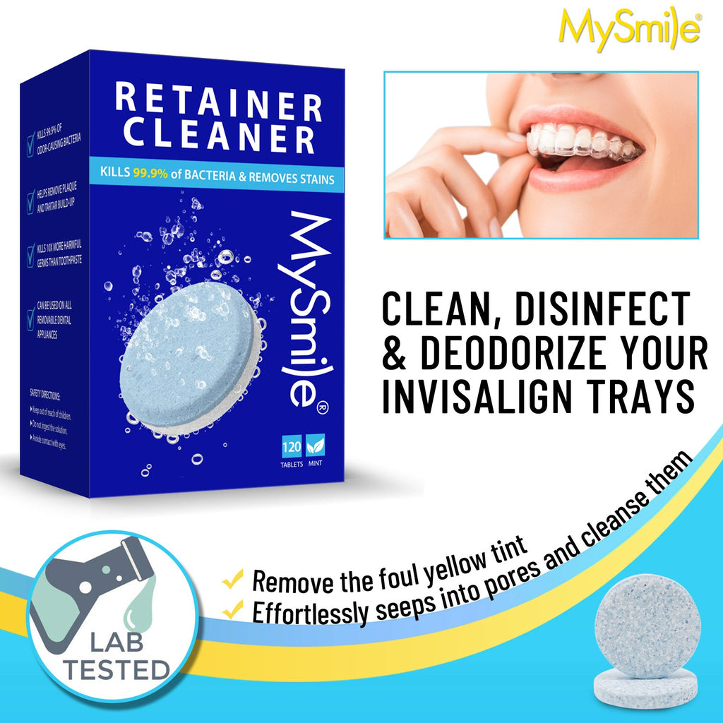 Denture Cleaner Tablets for Mouth Guards and Removable Dental Appliances - 120 Count
