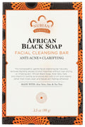 African Black Facial Soap Bar - Exfoliating, Nourishing Skin Care 3.5 Oz