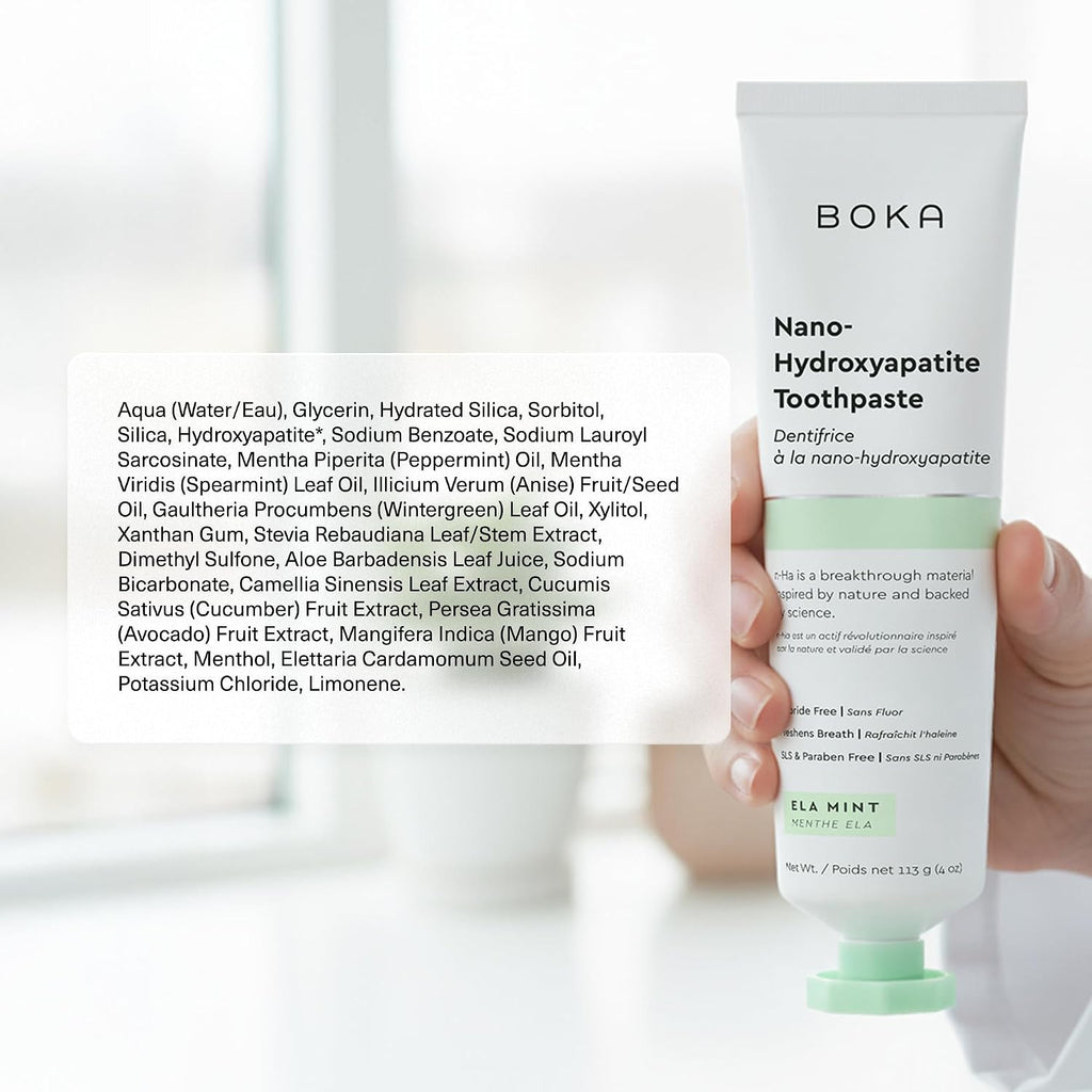 Fluoride-Free Nano Hydroxyapatite Toothpaste for Sensitive Enamel - 3.17oz