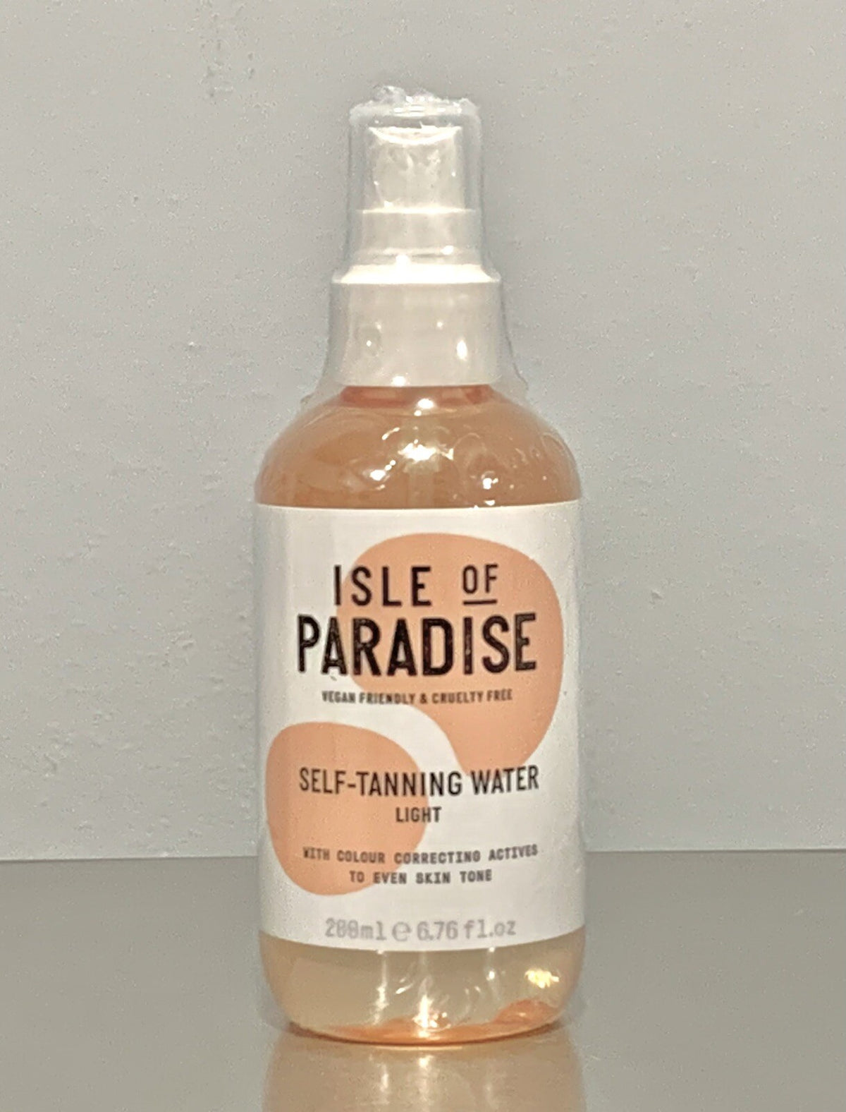 Self Tanning Water Light - Isle of Paradise, 6.76 oz, 200ml Sealed