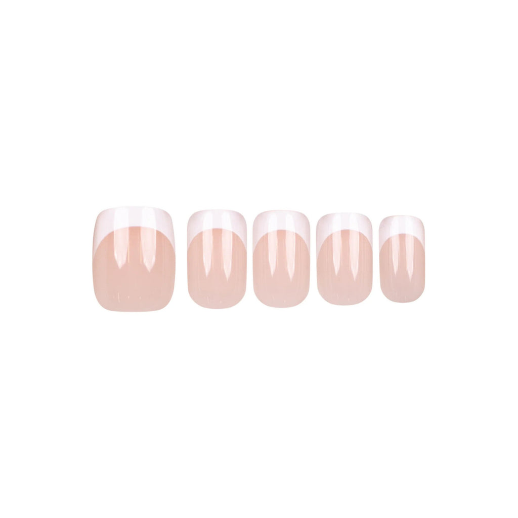 Press-On Nails Short Squoval False Nail Set – Reliable Rozlyn