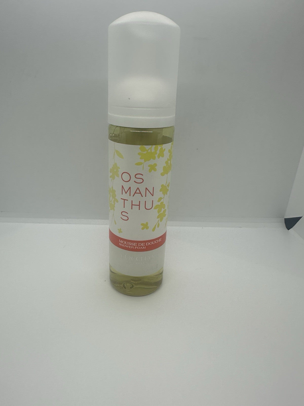 L’Occitane Osmanthus Shower Foam 6.7 oz Body Wash - Gentle Floral Scent