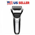 Cordless Wet Dry Men’s Electric Razor with Trimmer & Digital Display