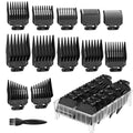 14-Piece Hair Clipper Guard Set with Organizer for Wahl & Universal Trimmers