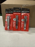 Revlon 3-Pack Nail Clippers with File Curved Blades Manicure Tools