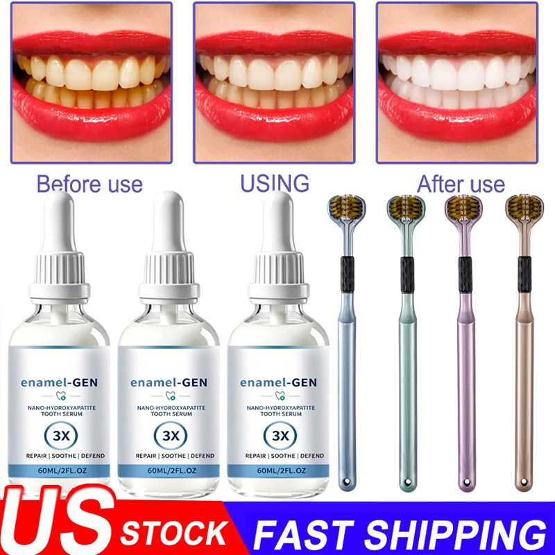Enamel Repair Tooth Serum with Calcium & Phosphate - Sensitive Teeth Care - 60ml