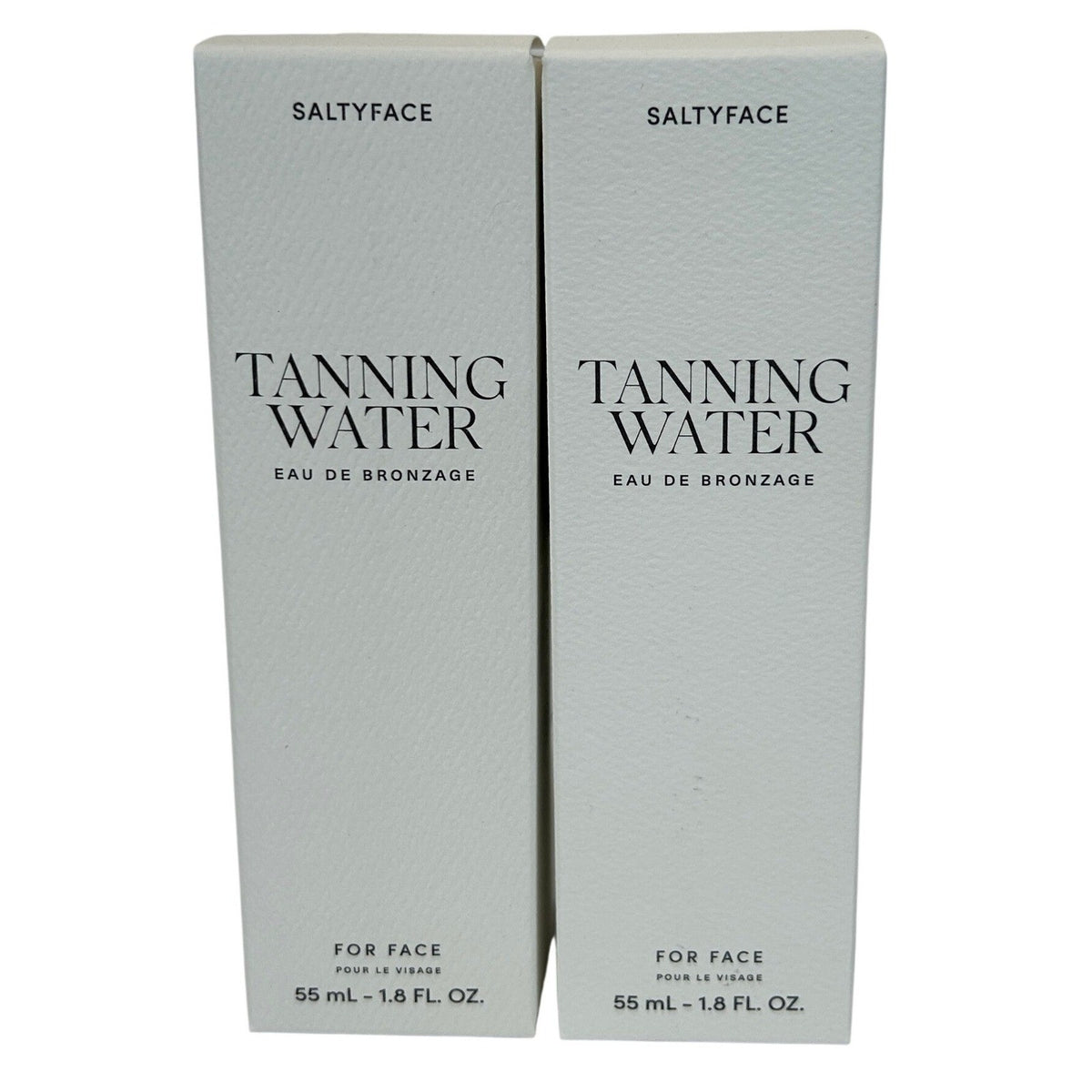 Self Tanning Water for Face Medium to Dark - Vegan & Cruelty-Free, Set of 2