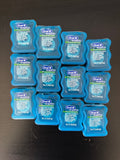 Dental Floss Pack of 12 - Mint Satin Floss 5m for Oral Care