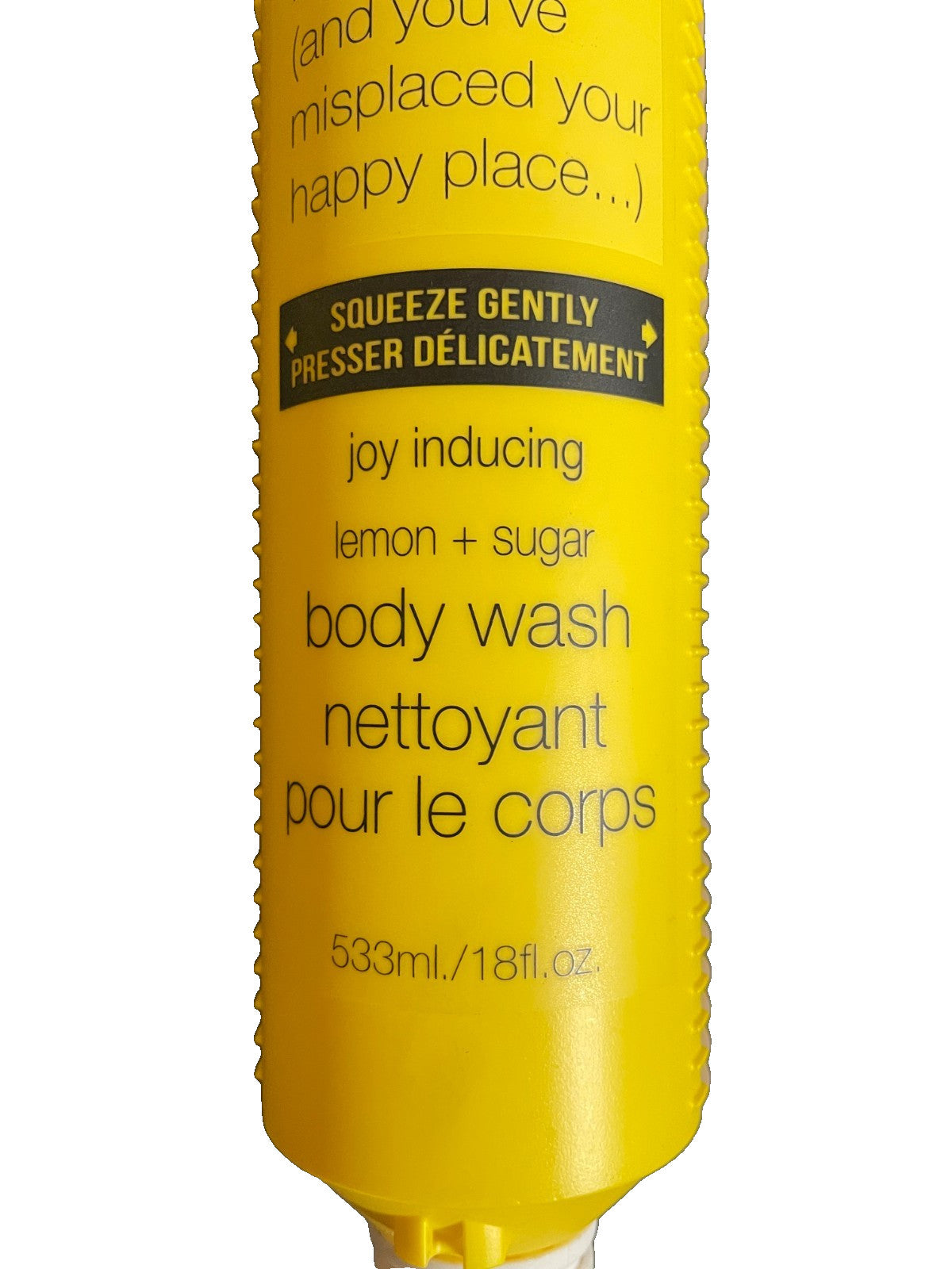 Not Soap Radio Lemon Scented Body Wash 3-Pack - Refreshing Shower Gel