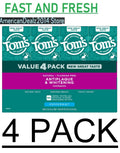4 Pack Antiplaque & Whitening Toothpaste - Fluoride-Free Peppermint 4.5 Oz
