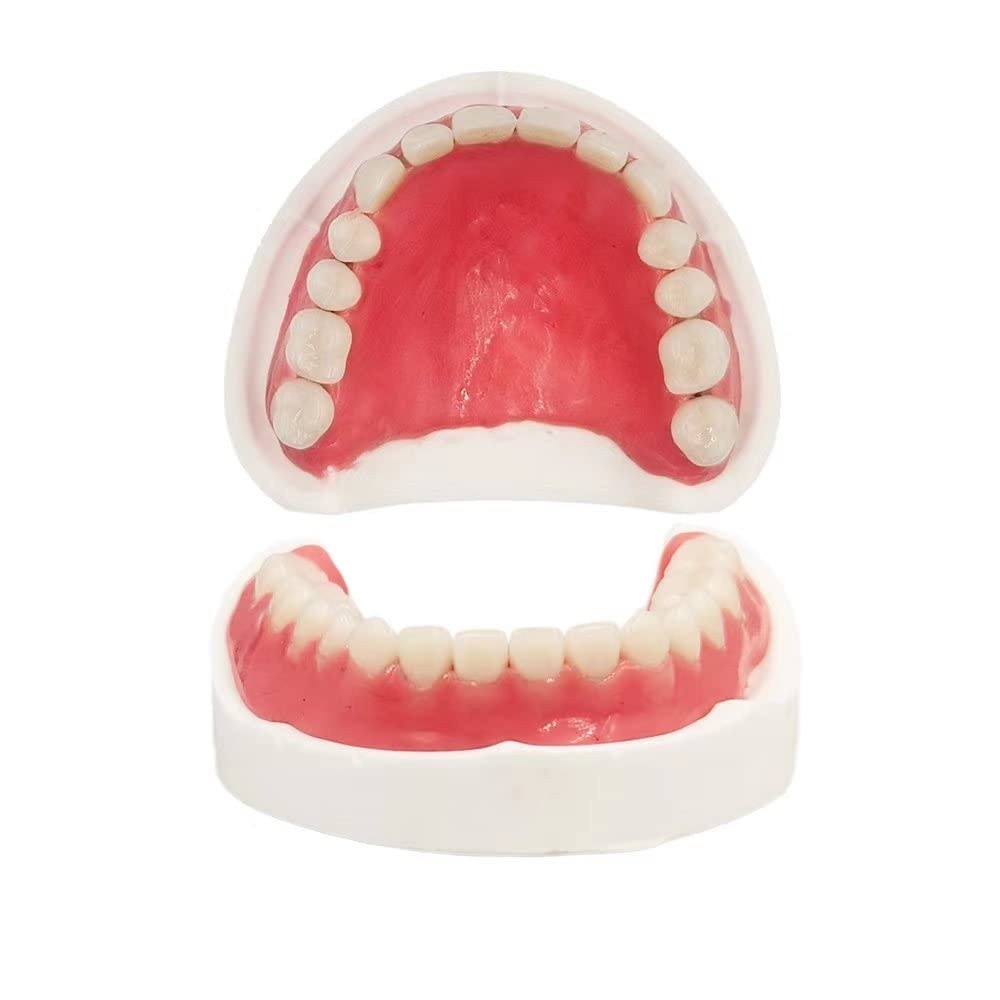 DIY Denture Kit Fake Teeth for Smile Improvement - Top & Bottom Reusable