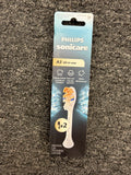 Philips Sonicare A3 Replacement Toothbrush Heads Pack of 2 - White