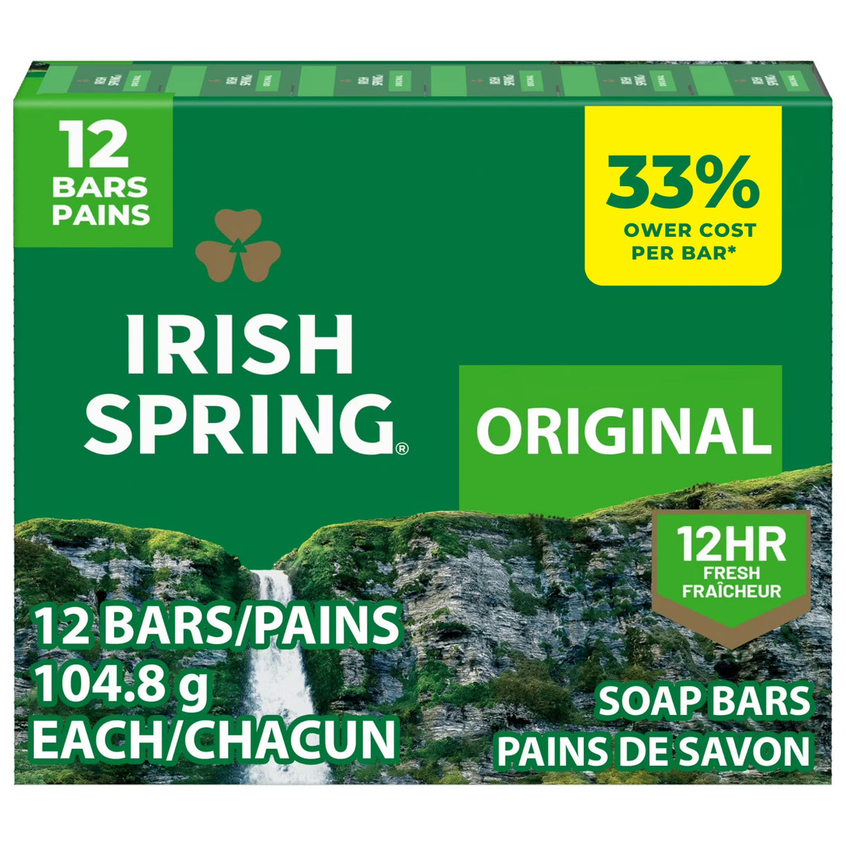 Men's Bar Soap with Invigorating Scent - 48 Pack, 3.7 Oz Each