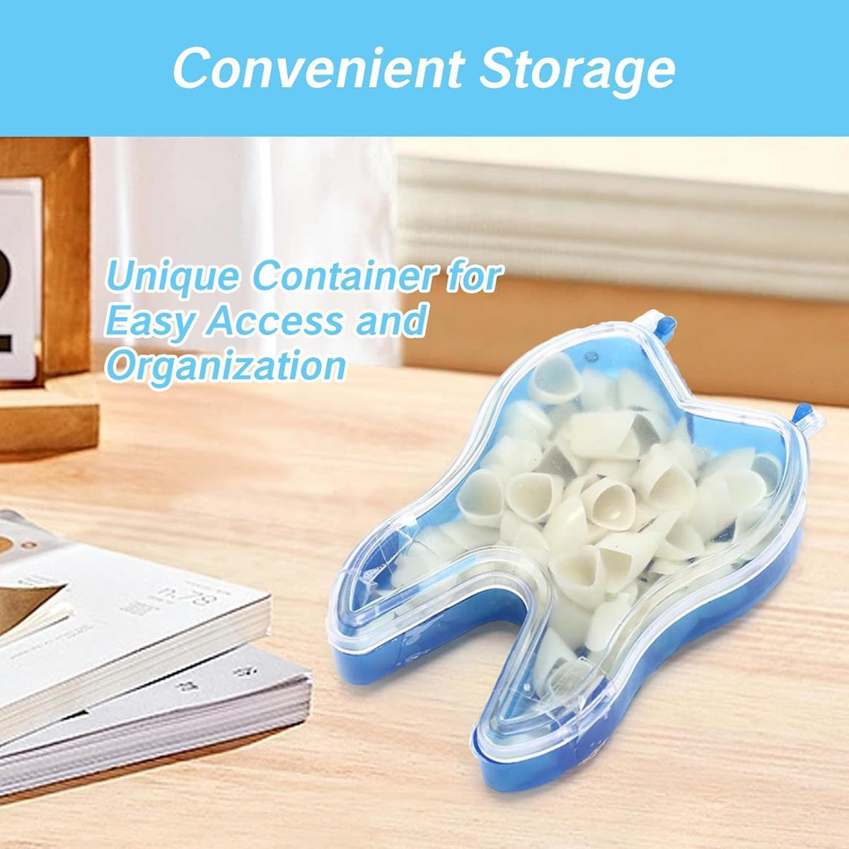 Dental Temporary Crown Kit - Mixed Sizes for Broken Tooth Restoration