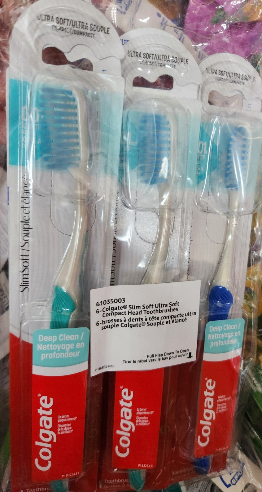 Pack of 6 Ultra Soft Deep Clean Toothbrushes for Gentle Oral Care