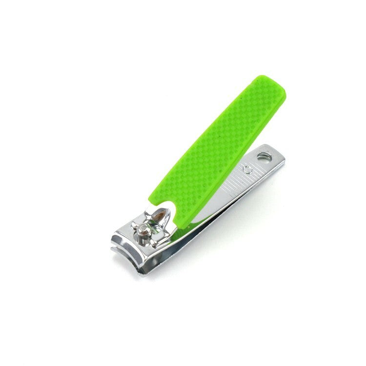 6 Pack Toenail Clippers with Silicone Grip - Stainless Steel & Easy Handle