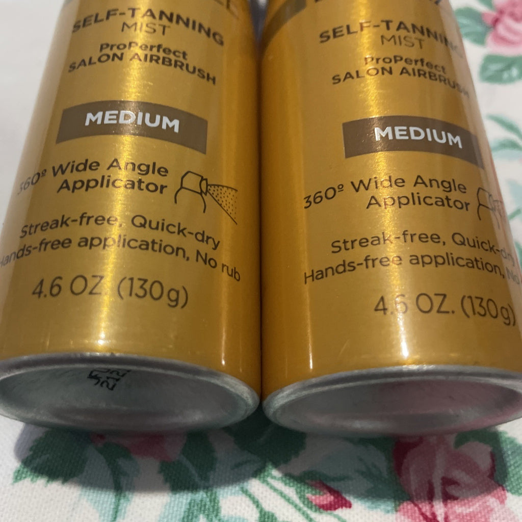 Self-Tanning Spray Mist - Natural Medium Sunless Tan, 4.6oz