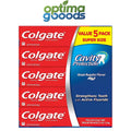 Fluoride Cavity Protection Toothpaste 8 oz - 5 Pack, ADA Approved, Fresh Mint Flavor