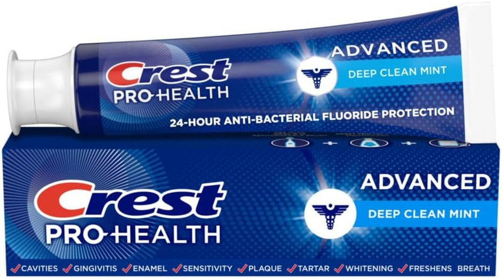 Crest Pro-Health Deep Clean Mint Toothpaste 5.1 oz Tube - Cavity & Gum Care