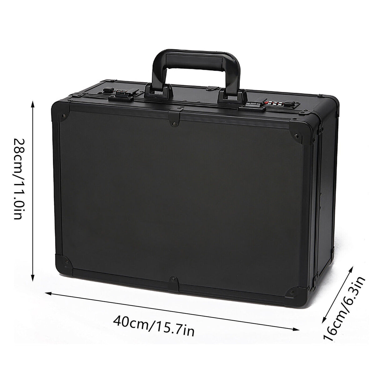 Portable Barber Styling Tool Case with Locking Compartments for Travel