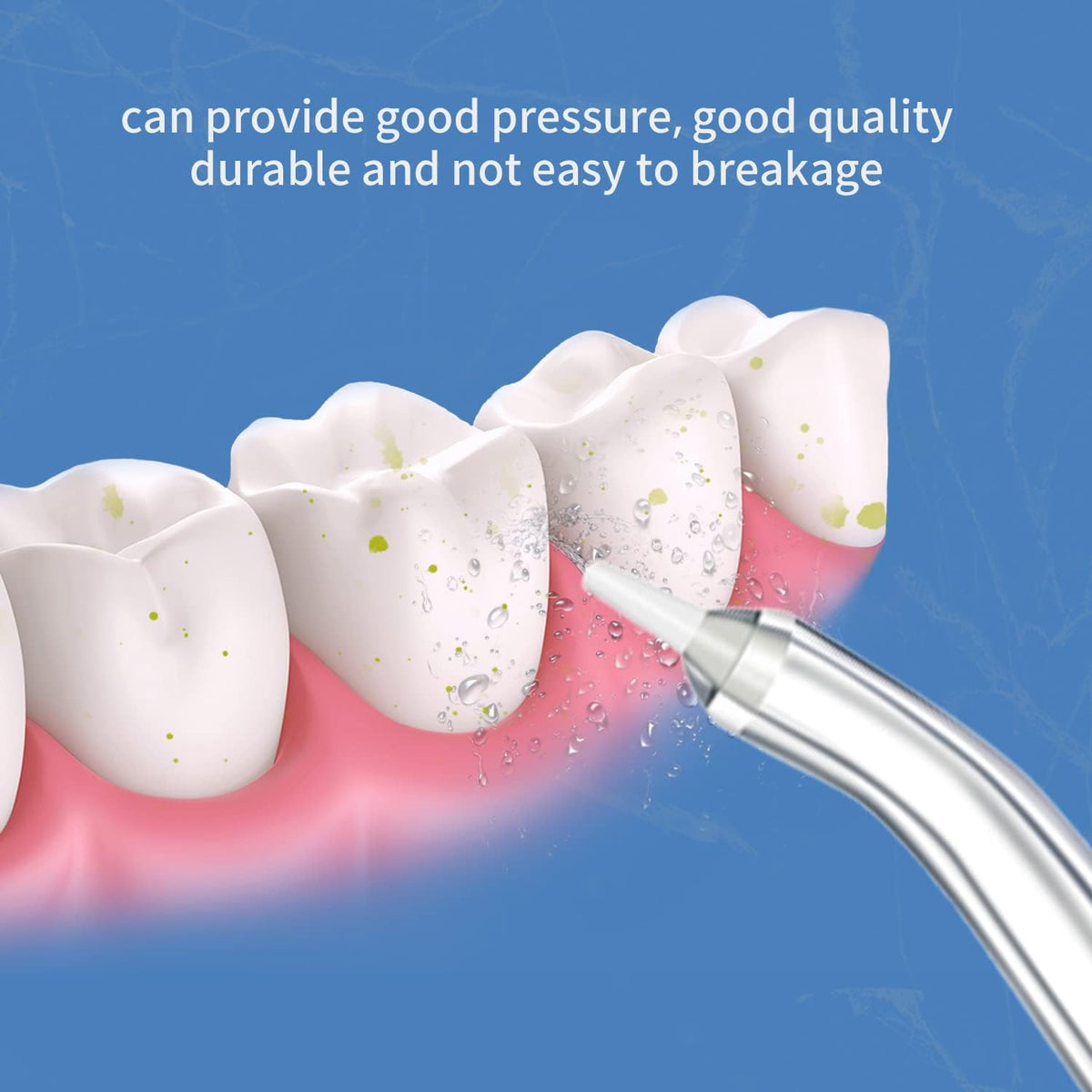 Water Flosser Replacement Tips for Waterpik & Compatible Oral Irrigators