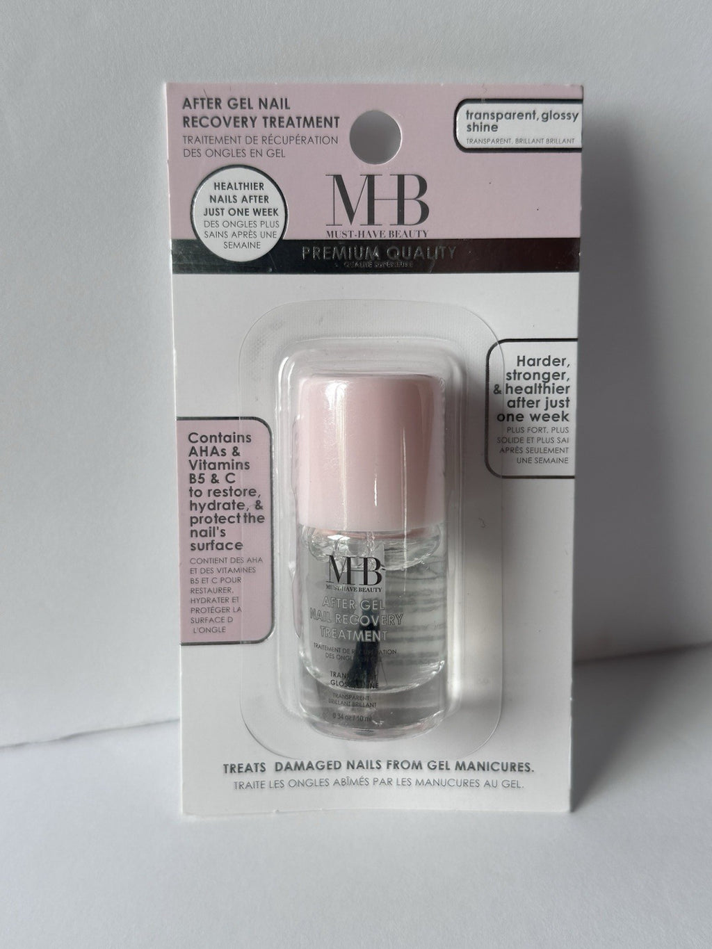 Nail Recovery Treatment with AHA Vitamins B5 & C - Hydrating Nail Care Serum